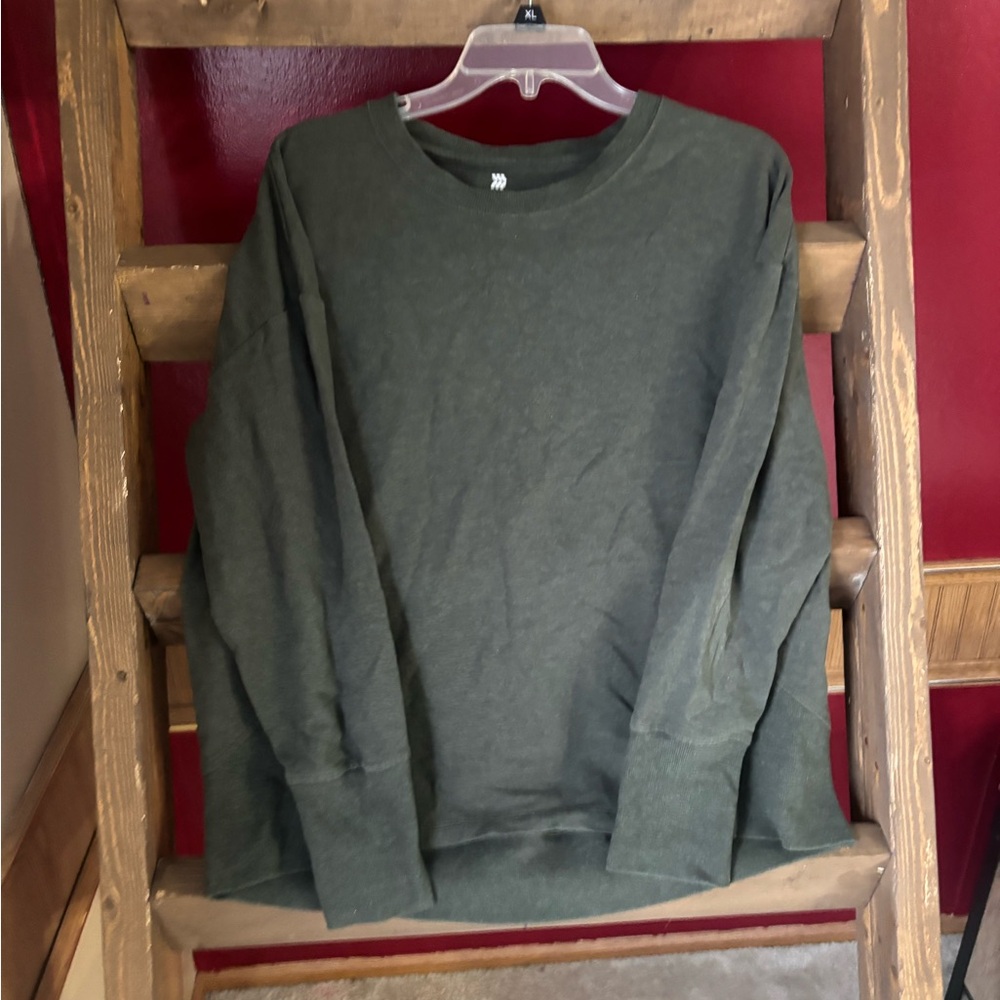All in Motion Olive Green Tee